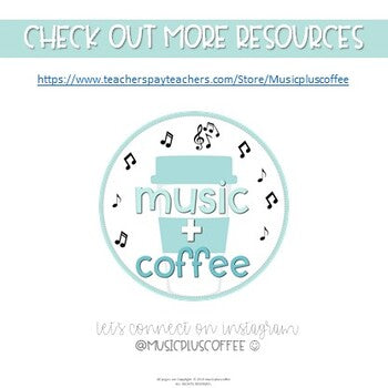 Valentine's Day Music - MATCHING ACTIVITY