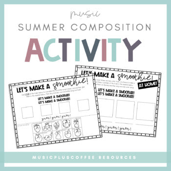 Summer Composition Activity | Printable