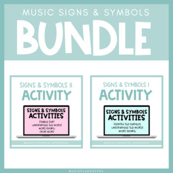 Music Signs & Symbols | Bundle