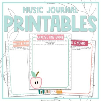 Music Journal | Printables