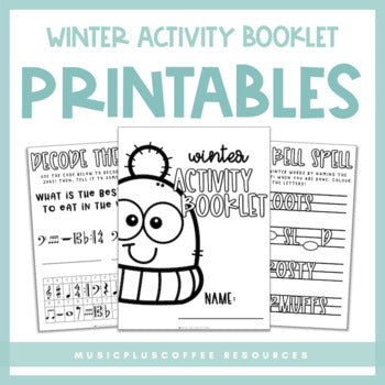 Winter Activity Booklet | Printables
