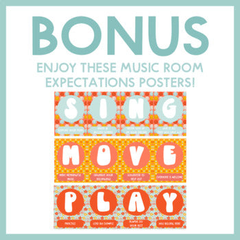 Groovy Vibes Music Room Decor
