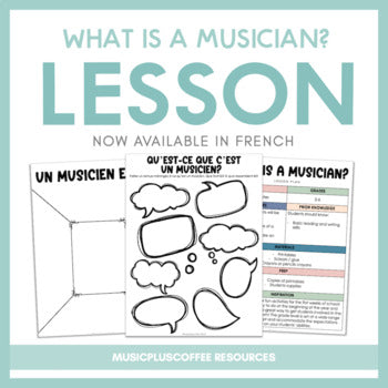 French What Is A Musician? | Lesson Plan
