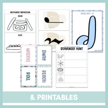 10 Outdoor Music Class Ideas for Winter | Lesson Plans & Printables