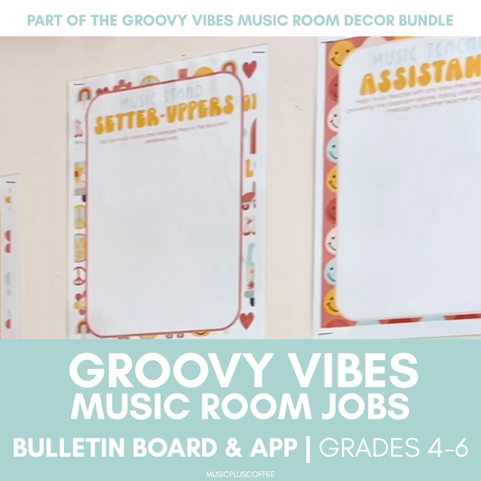 Groovy Vibes Music Room Jobs | Groovy Vibes Music Room Decor