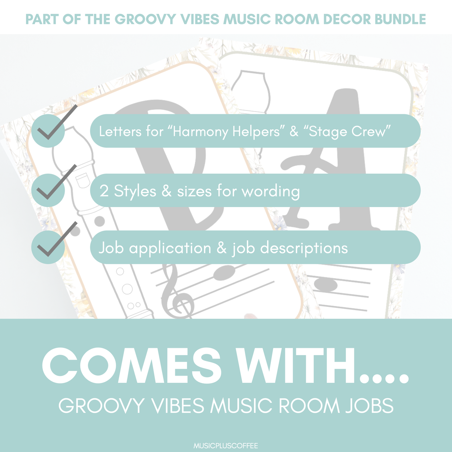 Groovy Vibes Music Room Jobs | Groovy Vibes Music Room Decor