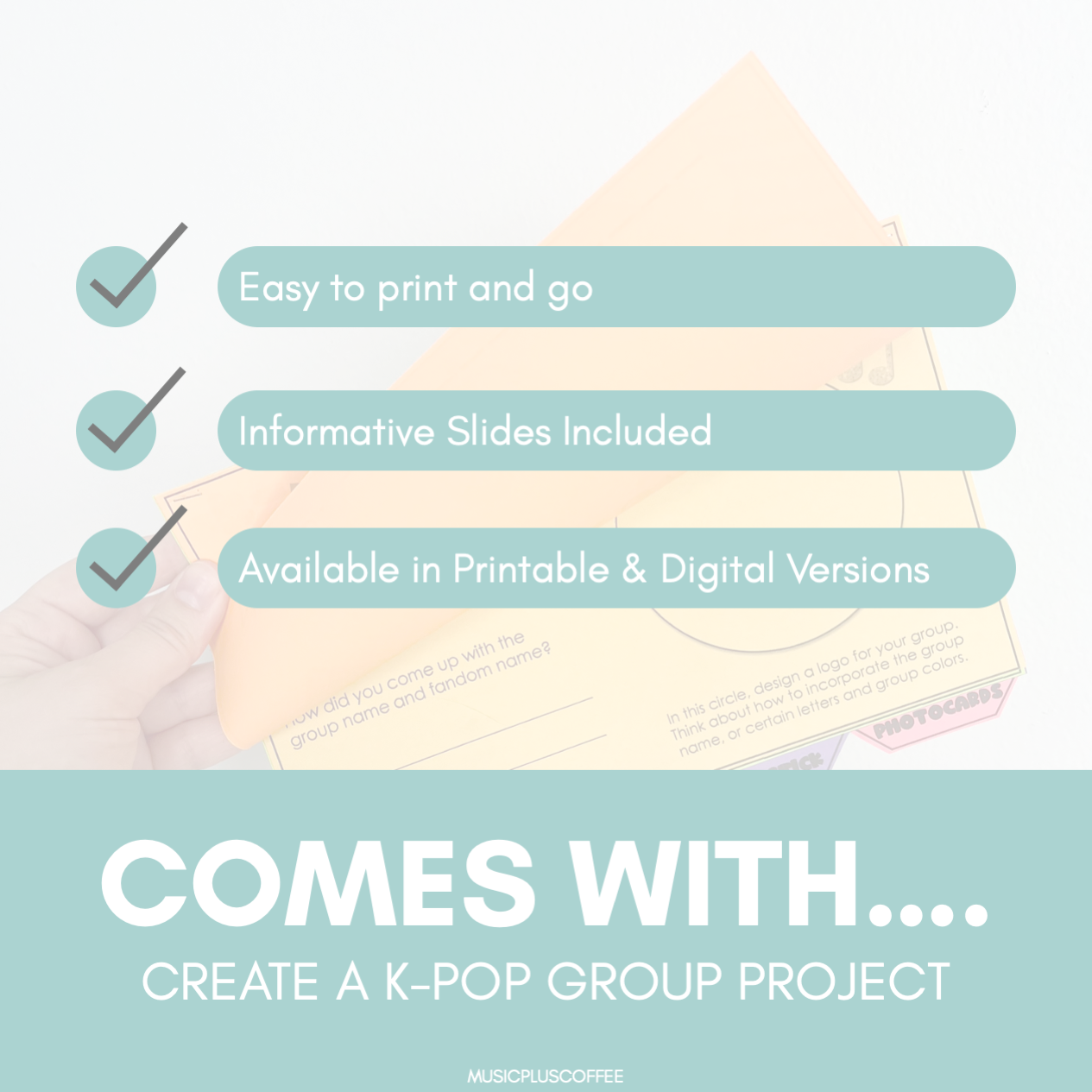 Create A K-Pop (Inspired) Group | Project