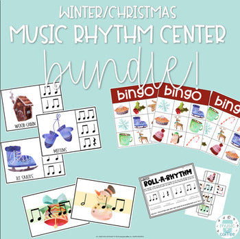 Winter/Christmas MUSIC RHYTHM CENTER BUNDLE