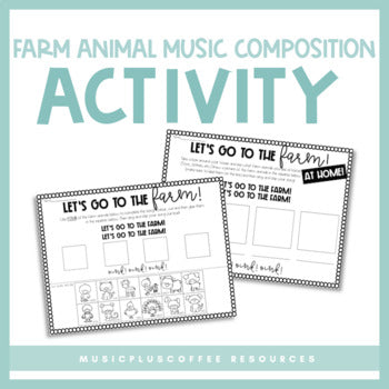 Farm Animal Composition Activity | Printable | Free!