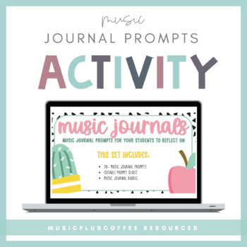 Music Journals for Google Slides™ | Distance Learning