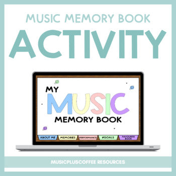 My Music Memory Book for Google Slides™ | Distance Learning