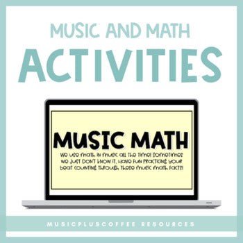 Music and Math for Google Slides™ | Distance Learning