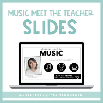 Meet The Music Teacher for Google Slides™ | Distance Learning | Free!