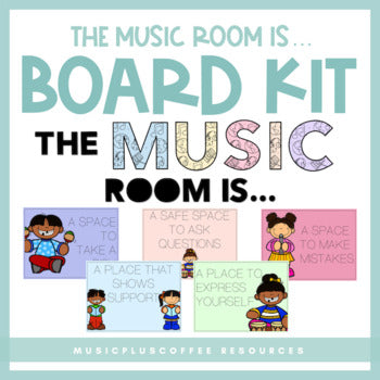 The Music Room Is.... Bulletin Board | Music Room Decor