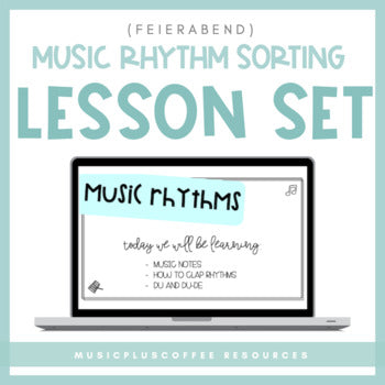 Music Rhythm Sorting (Feierabend) for Google Slides™ | Distance Learning