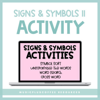 Signs & Symbols II Activities for Google Slides™ | Distance Learning