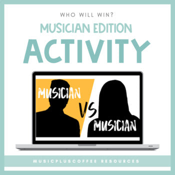 Who Will Win? Musician Edition for Google Slides™ | Distance Learning