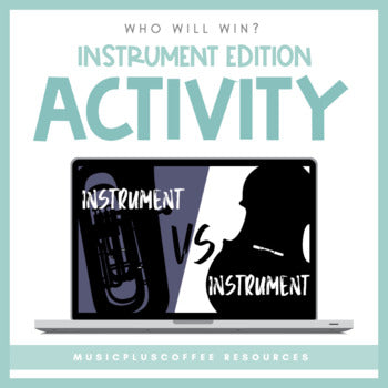 Who Will Win? Instrument Edition for Google Slides™ | Distance Learning