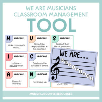 We Are Musicians | Music Classroom Management Tool